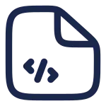 Code File SVG Icon